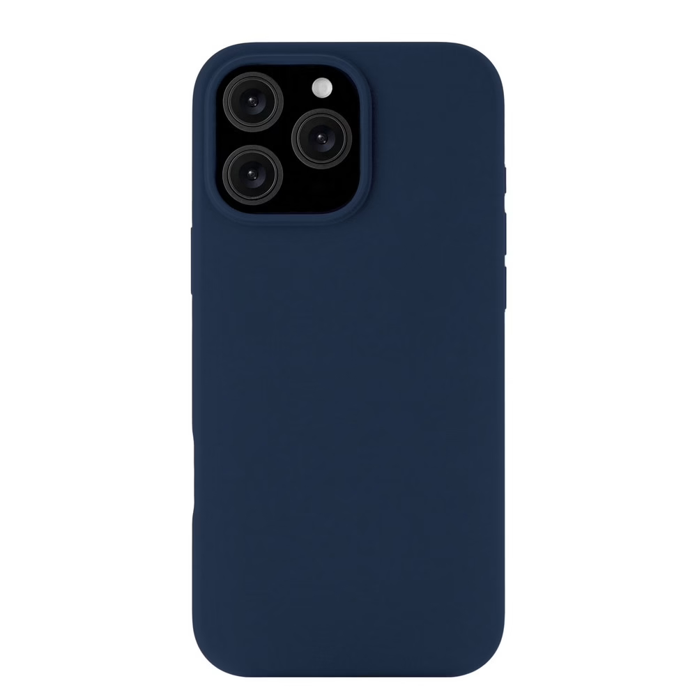Чехол защитный uBear Touch Mag Case iPhone 16 Pro Max, софт-тач, темно-синий